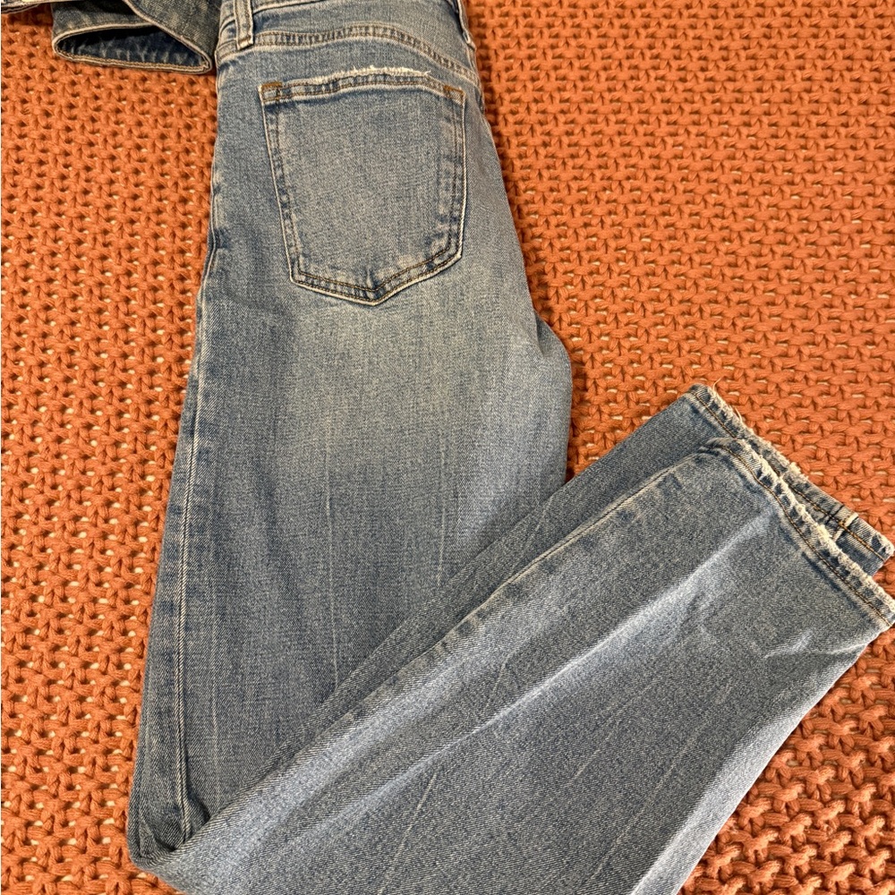Abercrombie & Fitch Light Blue High Rise Jeans
